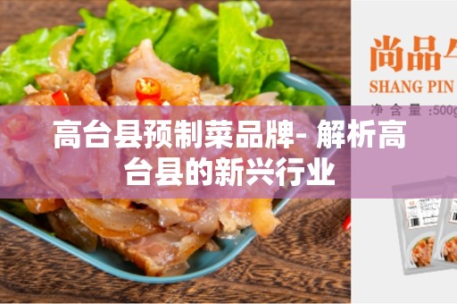 高台县预制菜品牌- 解析高台县的新兴行业