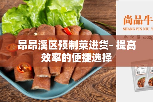 昂昂溪区预制菜进货- 提高效率的便捷选择