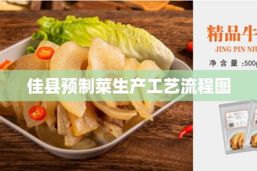佳县预制菜生产工艺流程图