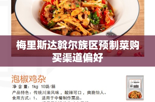 梅里斯达斡尔族区预制菜购买渠道偏好