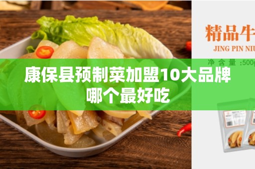 康保县预制菜加盟10大品牌哪个最好吃