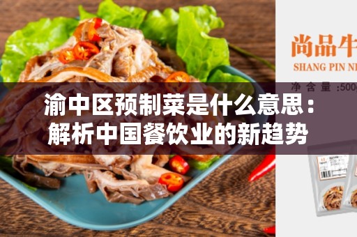 渝中区预制菜是什么意思：解析中国餐饮业的新趋势
