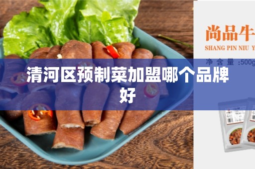 清河区预制菜加盟哪个品牌好