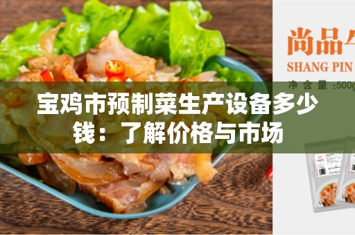 宝鸡市预制菜生产设备多少钱：了解价格与市场