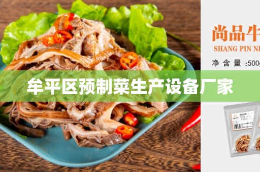 牟平区预制菜生产设备厂家