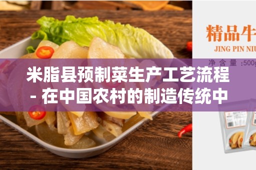 米脂县预制菜生产工艺流程- 在中国农村的制造传统中找到创新之道