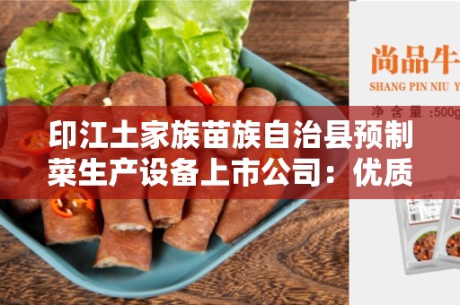 印江土家族苗族自治县预制菜生产设备上市公司：优质设备助力预制菜业务发展