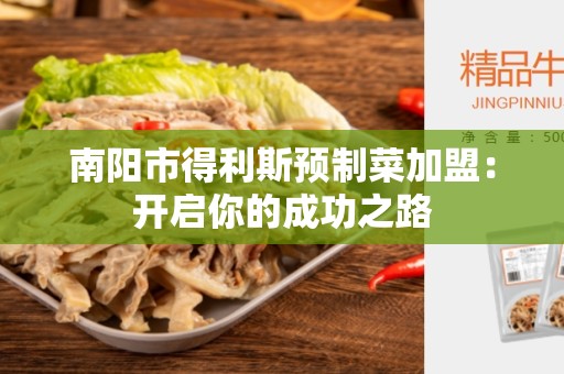 南阳市得利斯预制菜加盟：开启你的成功之路