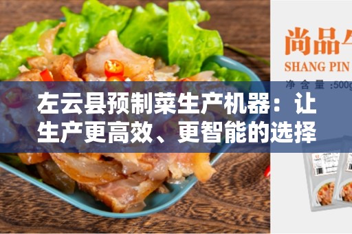 左云县预制菜生产机器：让生产更高效、更智能的选择
