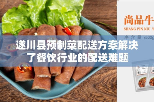 遂川县预制菜配送方案解决了餐饮行业的配送难题