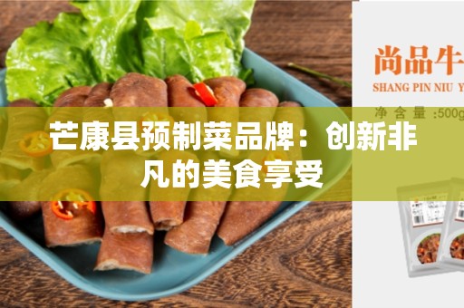 芒康县预制菜品牌：创新非凡的美食享受