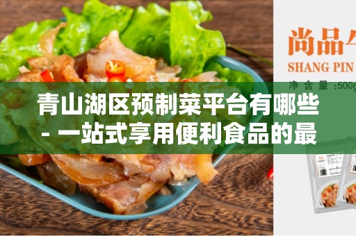 青山湖区预制菜平台有哪些- 一站式享用便利食品的最佳选择