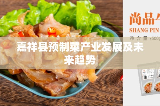 嘉祥县预制菜产业发展及未来趋势