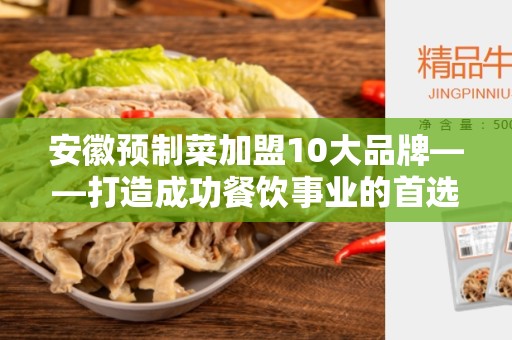 安徽预制菜加盟10大品牌——打造成功餐饮事业的首选