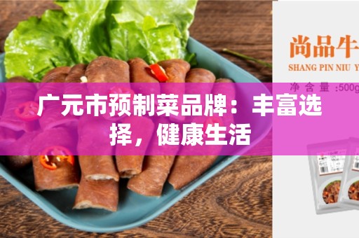广元市预制菜品牌：丰富选择，健康生活