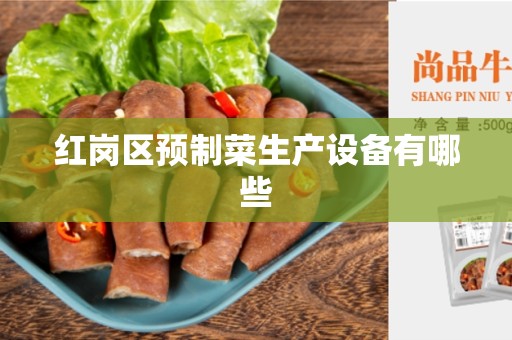 红岗区预制菜生产设备有哪些