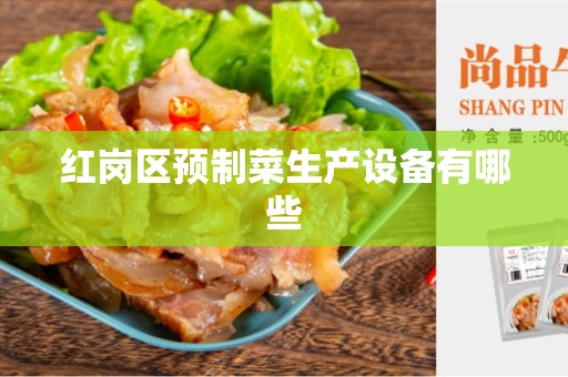 红岗区预制菜生产设备有哪些