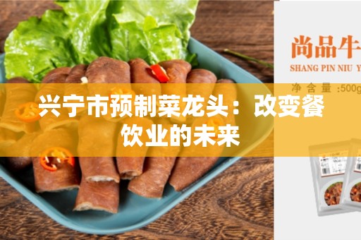兴宁市预制菜龙头：改变餐饮业的未来