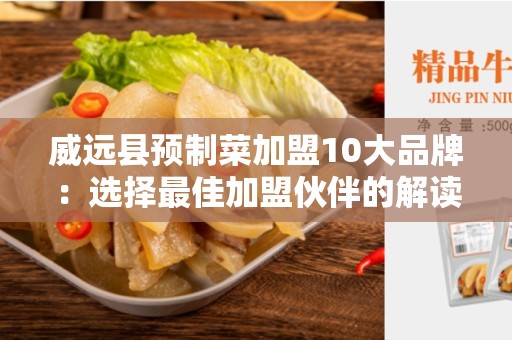 威远县预制菜加盟10大品牌：选择最佳加盟伙伴的解读与推荐