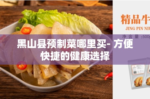 黑山县预制菜哪里买- 方便快捷的健康选择