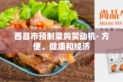 西昌市预制菜购买动机- 方便、健康和经济
