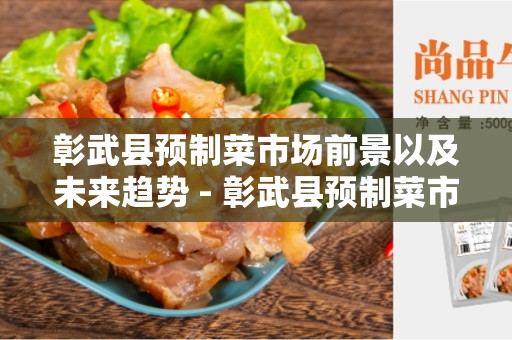 彰武县预制菜市场前景以及未来趋势 - 彰武县预制菜市场的未来发展