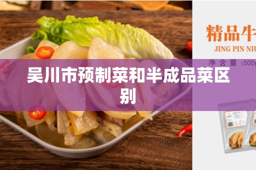 吴川市预制菜和半成品菜区别