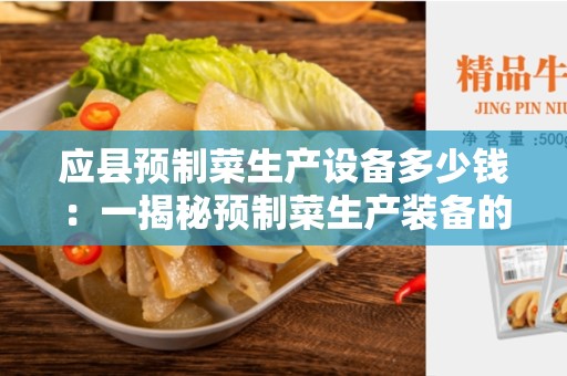 应县预制菜生产设备多少钱：一揭秘预制菜生产装备的价格与需求
