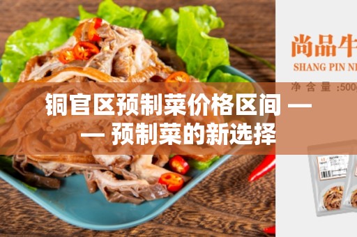 铜官区预制菜价格区间 —— 预制菜的新选择
