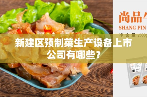 新建区预制菜生产设备上市公司有哪些？