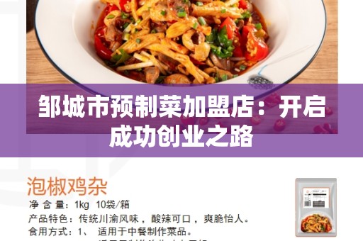 邹城市预制菜加盟店：开启成功创业之路