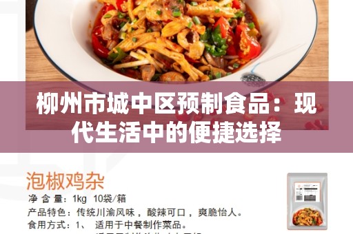 柳州市城中区预制食品：现代生活中的便捷选择