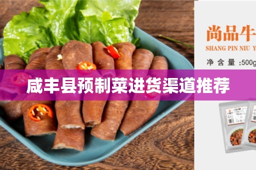 咸丰县预制菜进货渠道推荐
