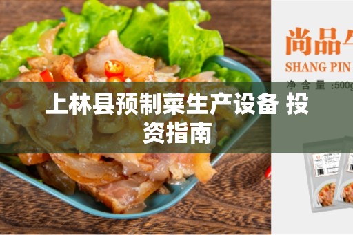 上林县预制菜生产设备 投资指南