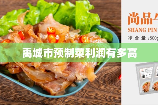 禹城市预制菜利润有多高