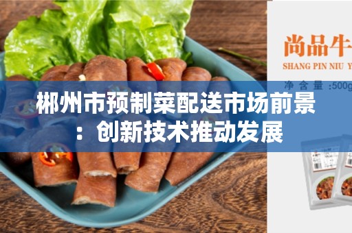 郴州市预制菜配送市场前景：创新技术推动发展