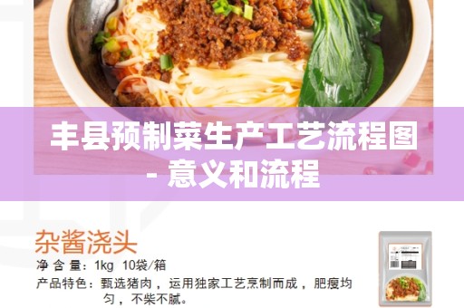 丰县预制菜生产工艺流程图- 意义和流程