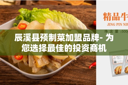 辰溪县预制菜加盟品牌- 为您选择最佳的投资商机