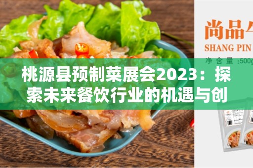 桃源县预制菜展会2023：探索未来餐饮行业的机遇与创新