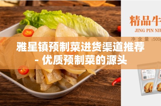 雅星镇预制菜进货渠道推荐- 优质预制菜的源头