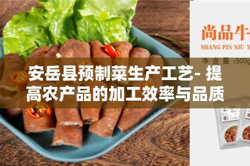安岳县预制菜生产工艺- 提高农产品的加工效率与品质！