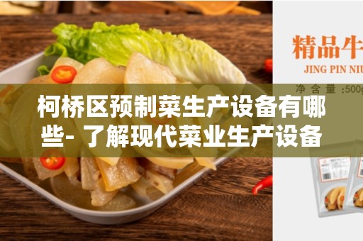 柯桥区预制菜生产设备有哪些- 了解现代菜业生产设备