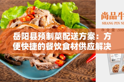 岳阳县预制菜配送方案：方便快捷的餐饮食材供应解决方案