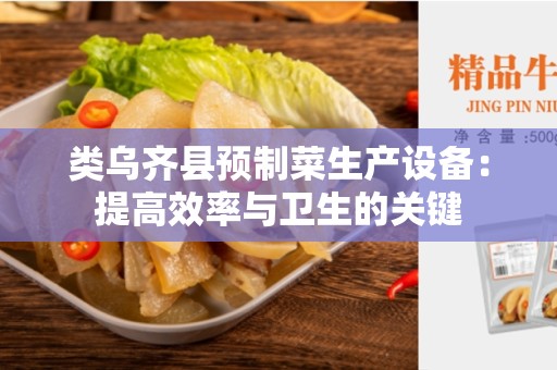 类乌齐县预制菜生产设备：提高效率与卫生的关键