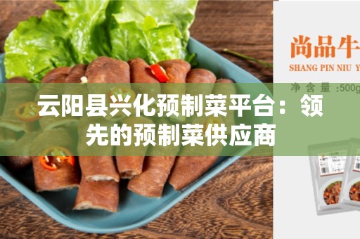 云阳县兴化预制菜平台：领先的预制菜供应商