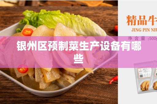 银州区预制菜生产设备有哪些