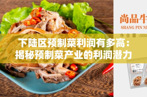 下陆区预制菜利润有多高：揭秘预制菜产业的利润潜力