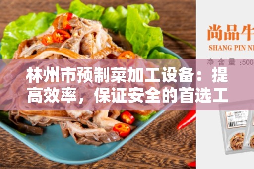 林州市预制菜加工设备：提高效率，保证安全的首选工具