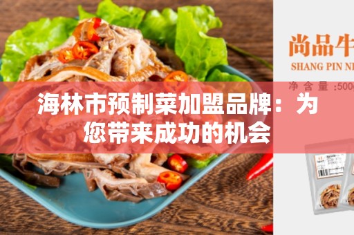 海林市预制菜加盟品牌：为您带来成功的机会