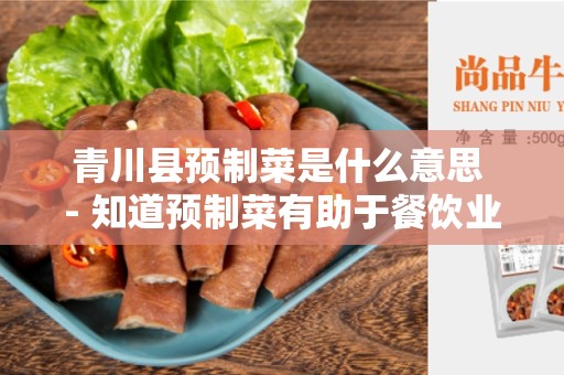 青川县预制菜是什么意思 - 知道预制菜有助于餐饮业的发展